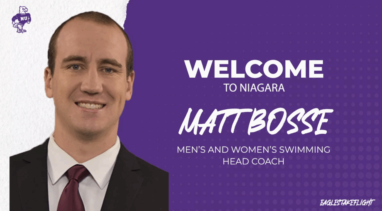 Niagara University Hires Matt Bosse As Head Coach Of Men’s And Women’s Swimming